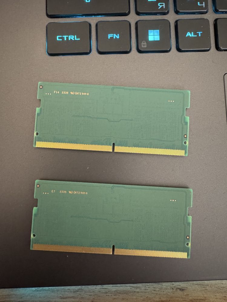 Оперативна память 16 GB DDR5 2х8GB SODIMM