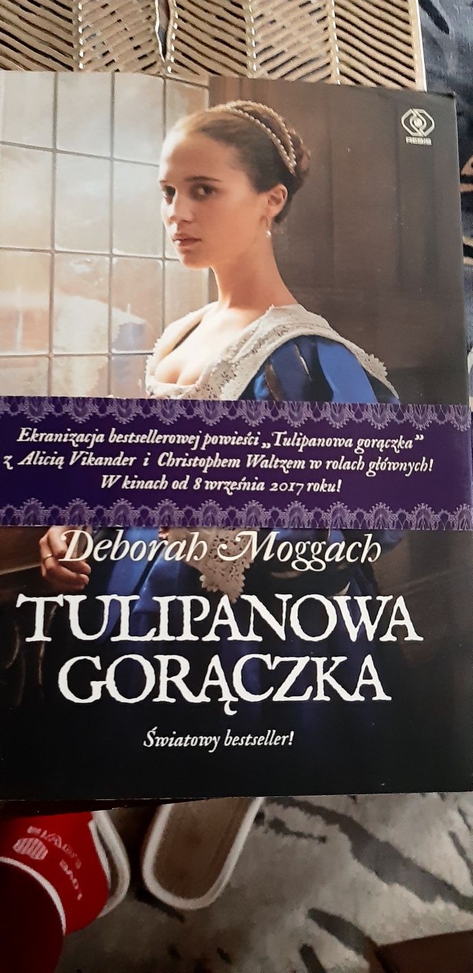 Tulipanowa gorączka Deborah  Moggach