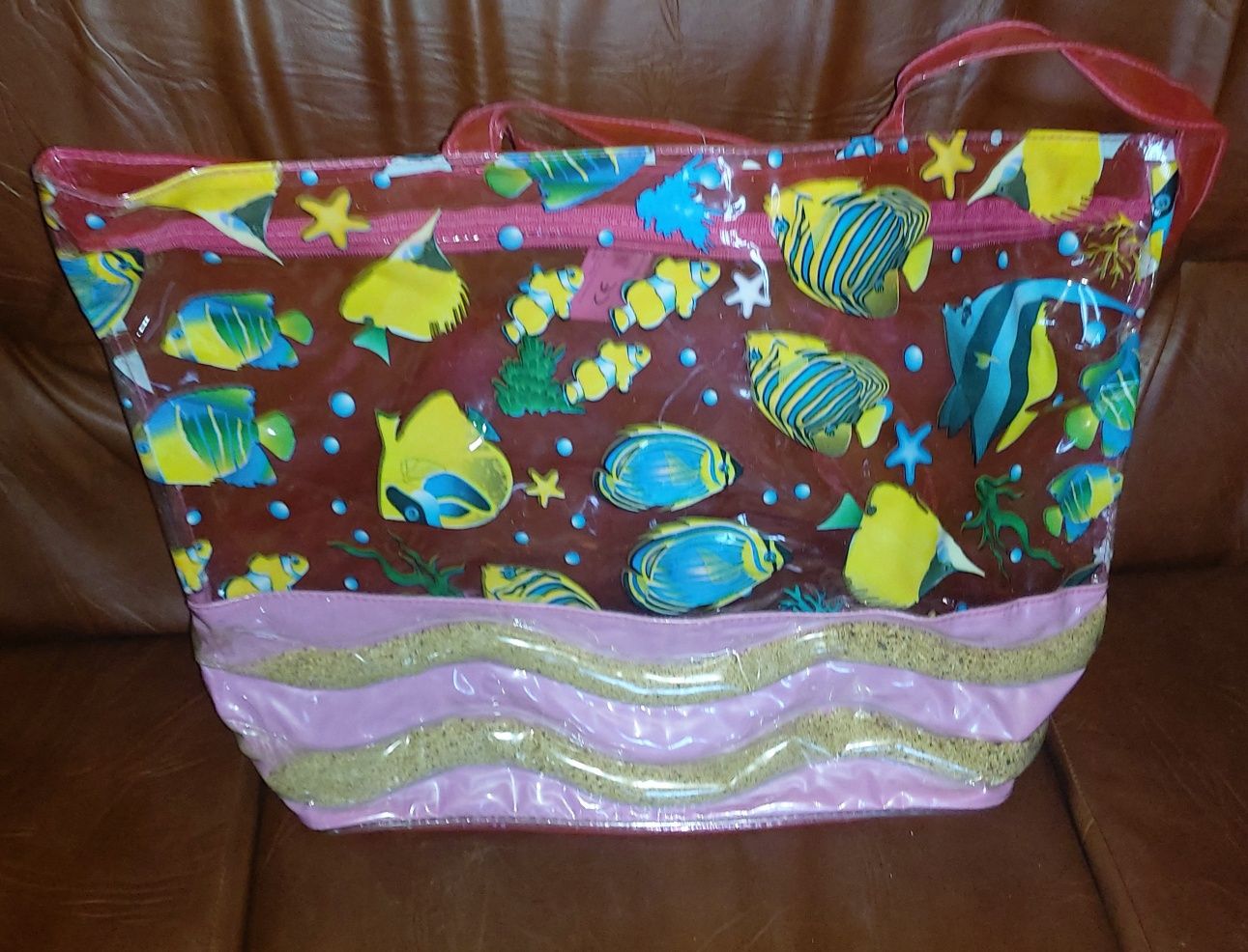 Sacos de decorados com areia e outros. Novos.
