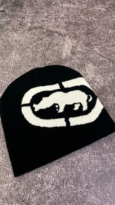 Шапка Ecko Unltd еко шапка beanie hat drip drill rap y2k opium archive
