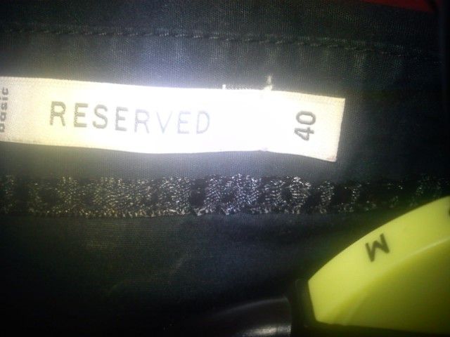 bluzka czarna Reserved rozmiar L,40