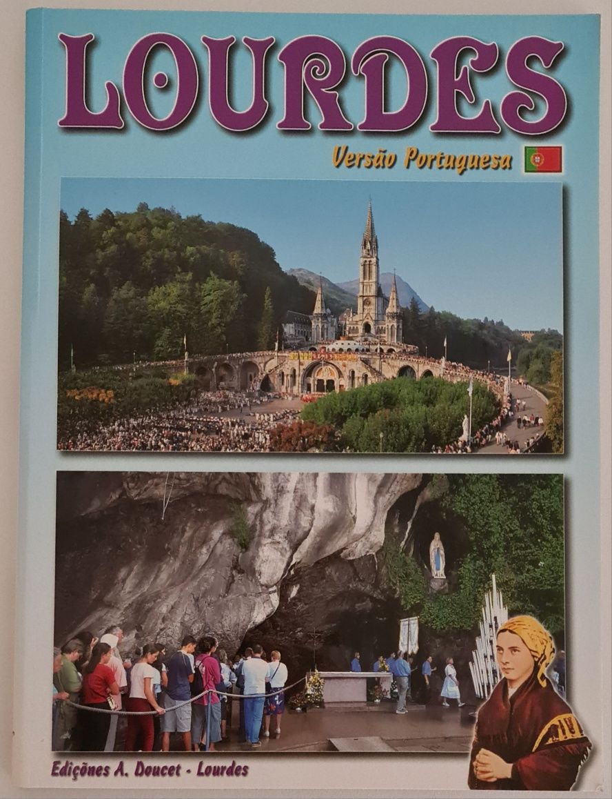Livro sobre Lourdes. Novo