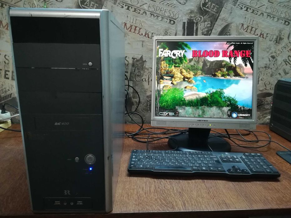 комп для старых игр и для ютуба + видеокарта детям недорого