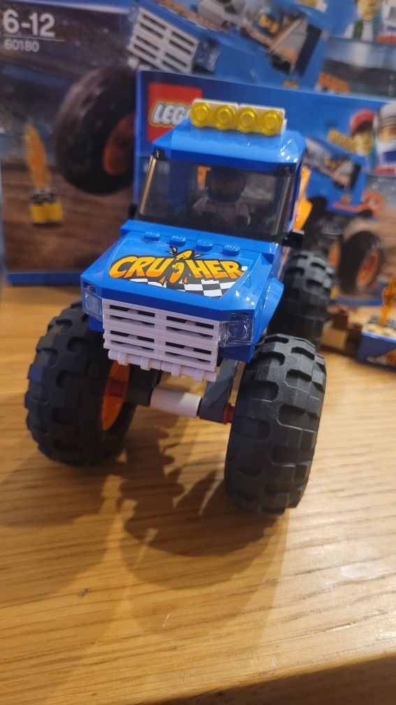 Lego 60180 city jak nowe monster truck