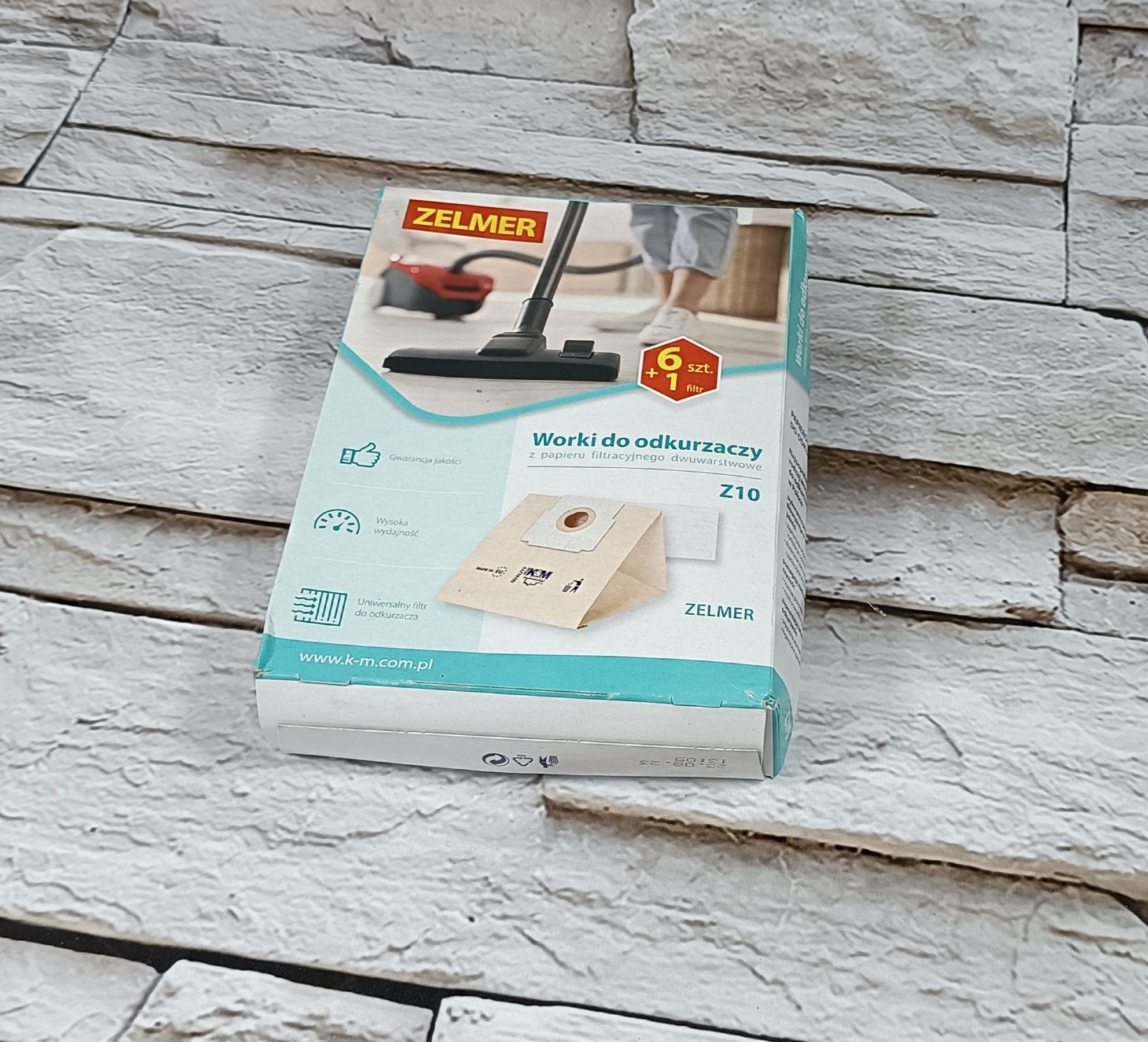 Worki do odkurzaczy Zelmer 6 + 1 filtr