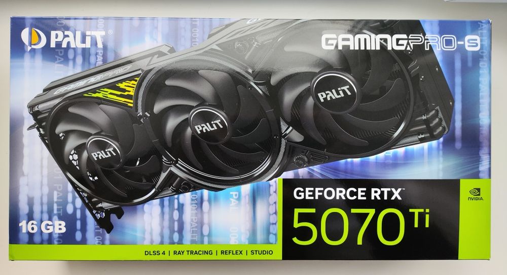 Відеокарта Palit RTX 5070Ti GameRock OC 16GB