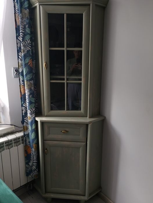 Zestaw mebli do salonu Zielone Black Red White Retro