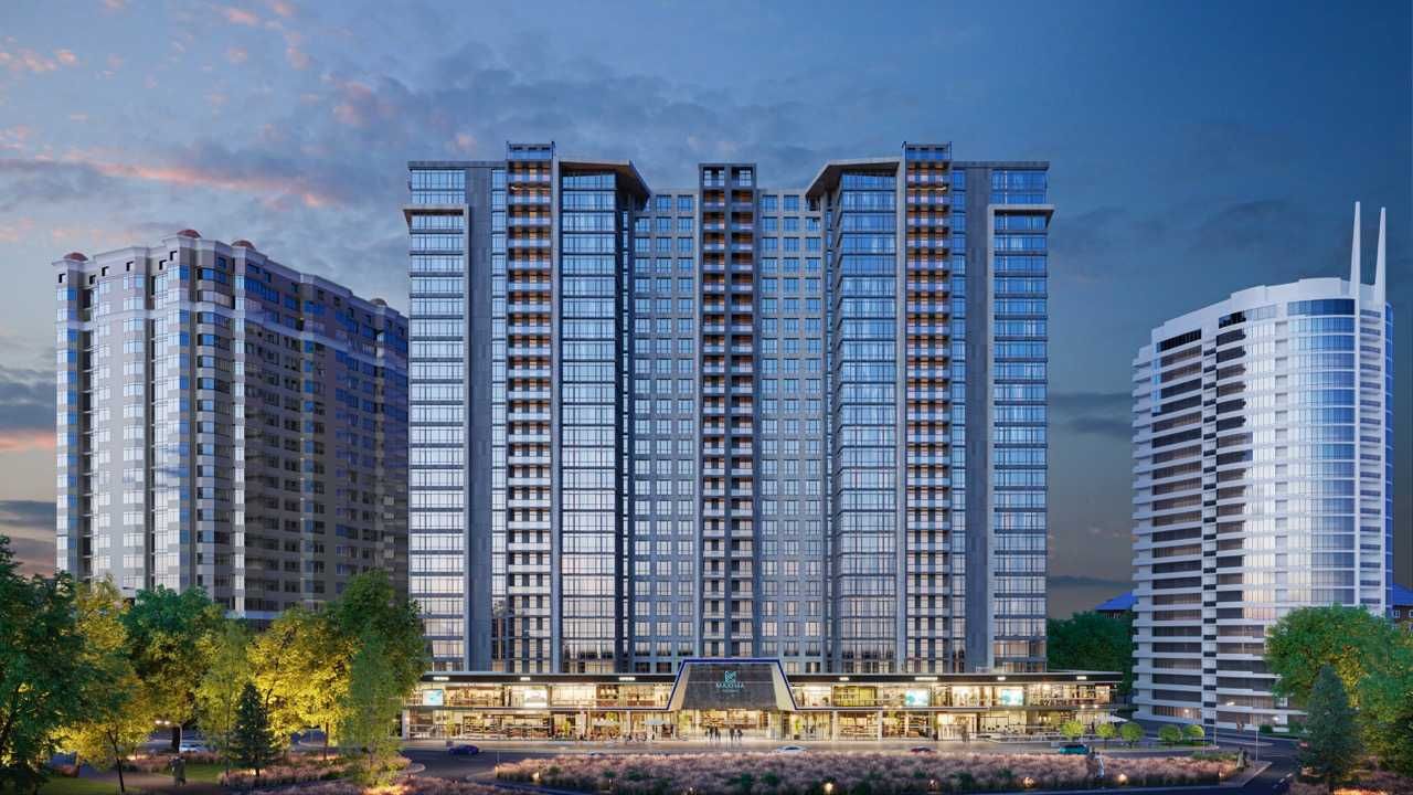 Однокімнатна квартира 72.1 м² ЖК Maxima Residence, 30% перший внесок.