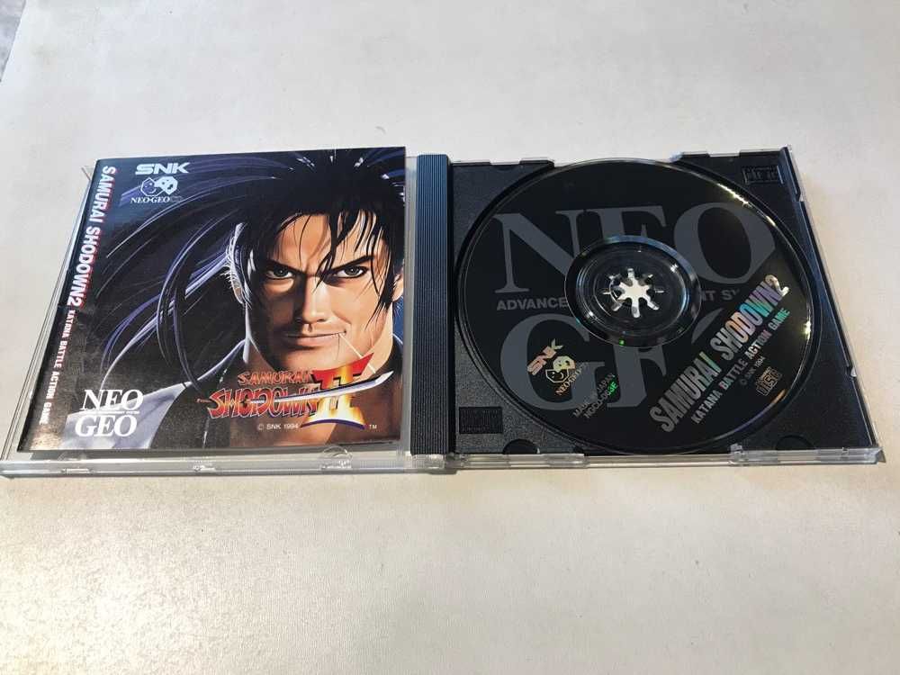 Samurai Shodown 2 II Katana Battle Action Game NEO GEO CD SNK IRYDIUM