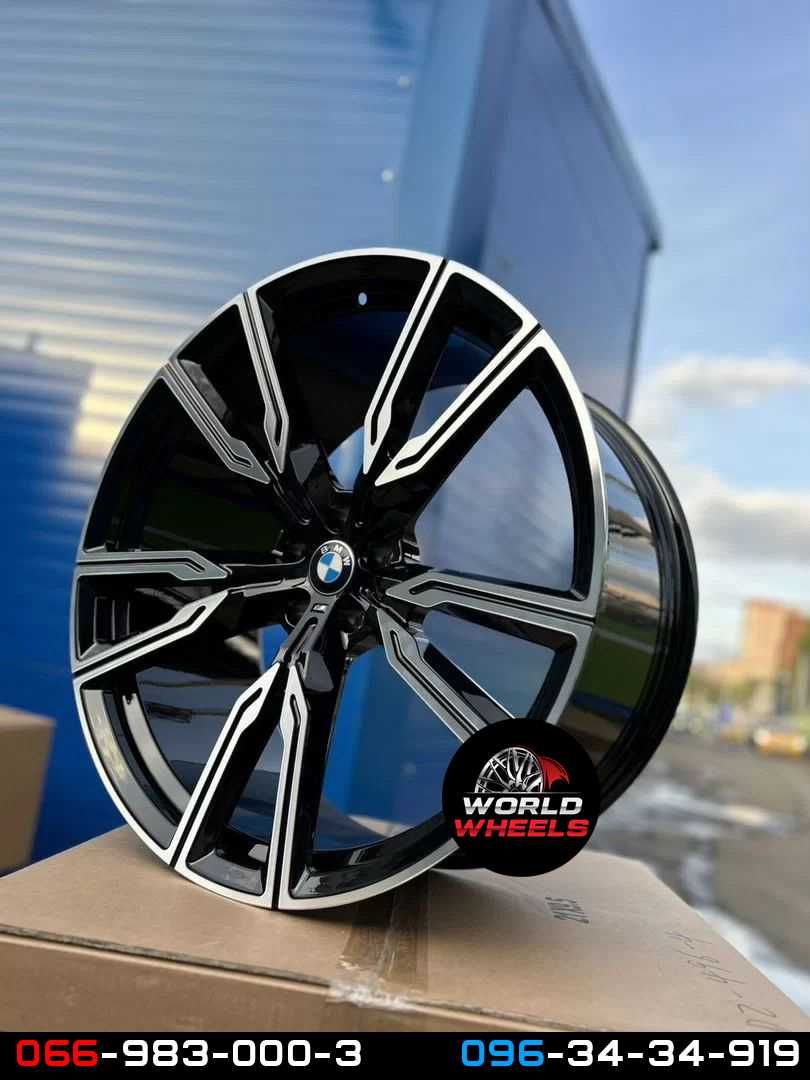 Диски R20 5x120 різноширокі BMW X5 X6 E70 F15 E71 F16 747 m Style