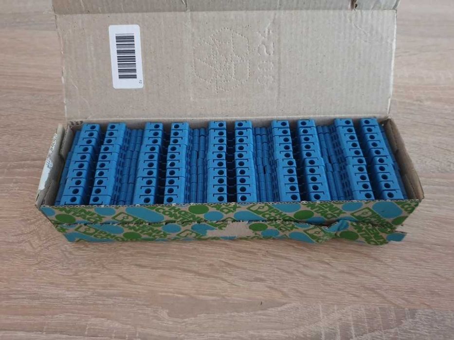 Złączka szynowa 50szt. UK 5 N BU Phoenix Contact ZUG SIMET WAGO Pokój