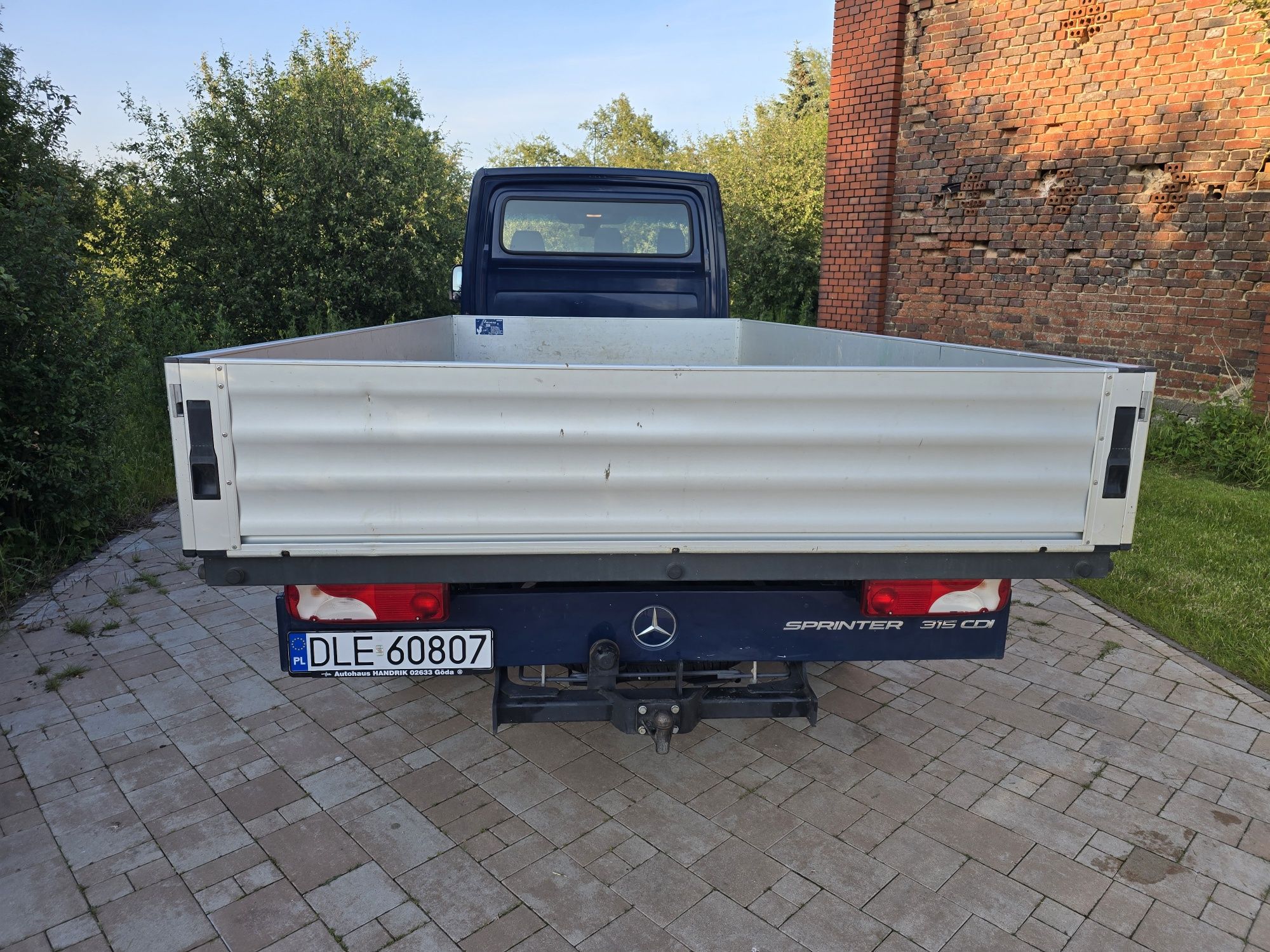 Paka przyczepa aluminiowa DUŻA Mercedes Sprinter