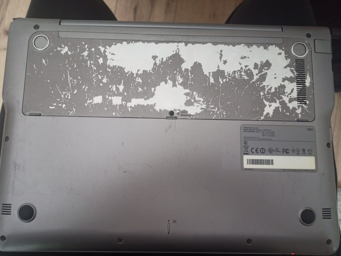 Laptop Samsung NP530 komputer Samsung np530 tanio