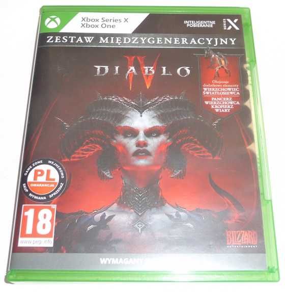 Diablo 4 Xbox One + S + X + Series X = PŁYTA PL = Wejherowo