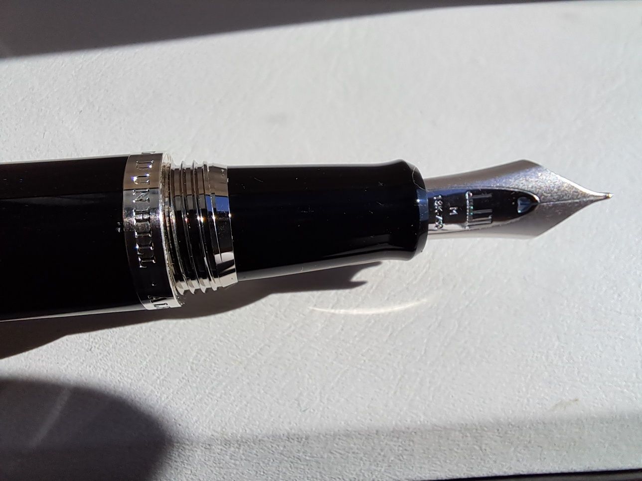 Caneta dunhill ouro 18k