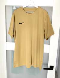 Nike dri-fit sportowa koszulka t-shirt XXL żółty oversize