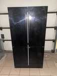 Lodówka SMEG FQ60NPE Side by Side No frost szer. 92cm,wys 182cm czarna