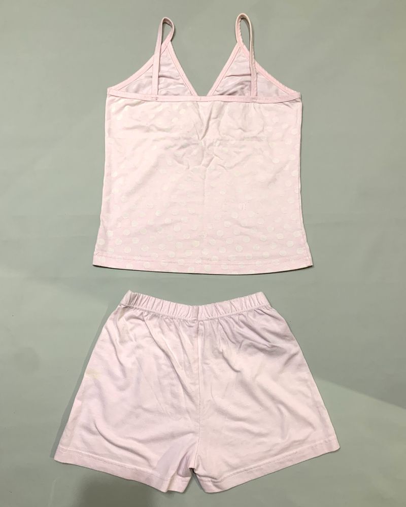 Conjunto pijama de verão Sonia – Rosa – Tamanho 14A