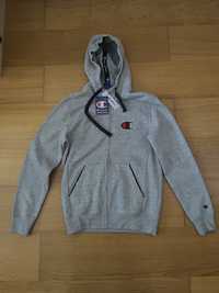 Cazaco Zipper Cinzento Champion