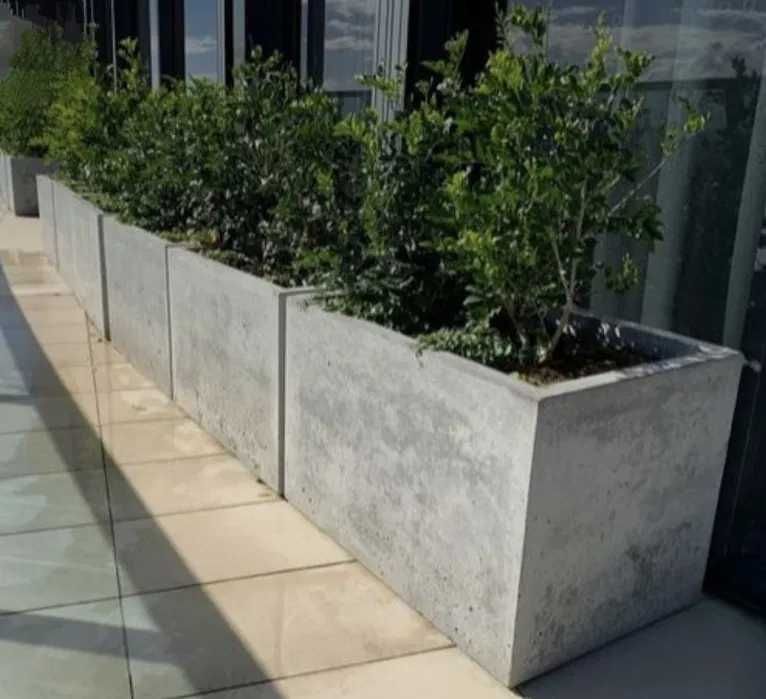 Donice betonowe JAKOŚĆ PREMIUM donice ogrodowe i tarasowe