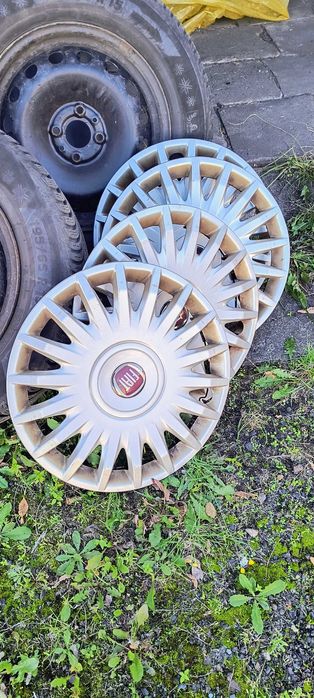 Koła 15 FIAT ,opony zimowe MICHELIN 195x65x15