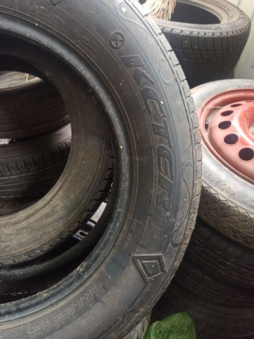 Продам резину R 18. 265-60