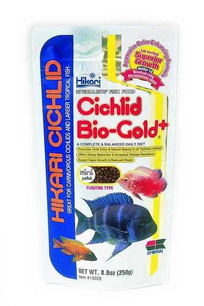 HIKARI Cichlid Bio-Gold+ mini pellet 250g 2 szt. + GRATIS