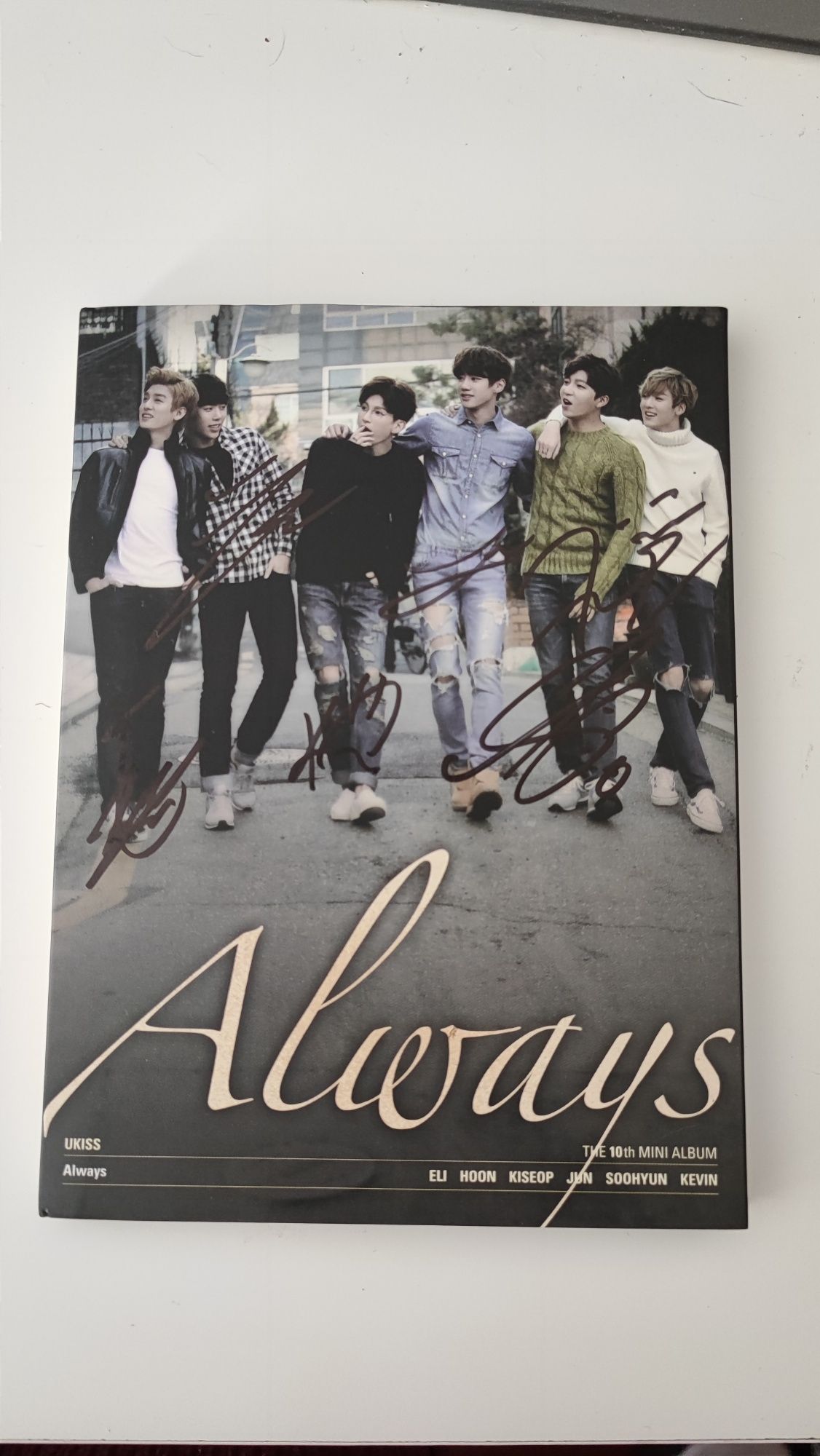 U-KISS - Always mini album assinado oficial - MWave - KPOP