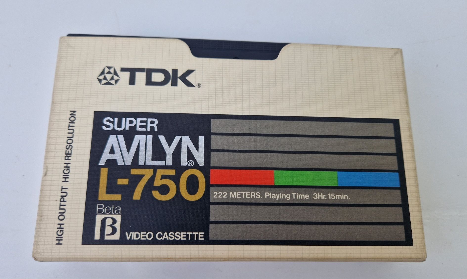 Beta Vídeo Cassette - TDK  L-750 - VHS BETA