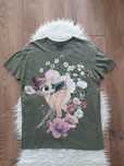 Koszulka tshirt Bambi Disney Bershka oversize 34/XS