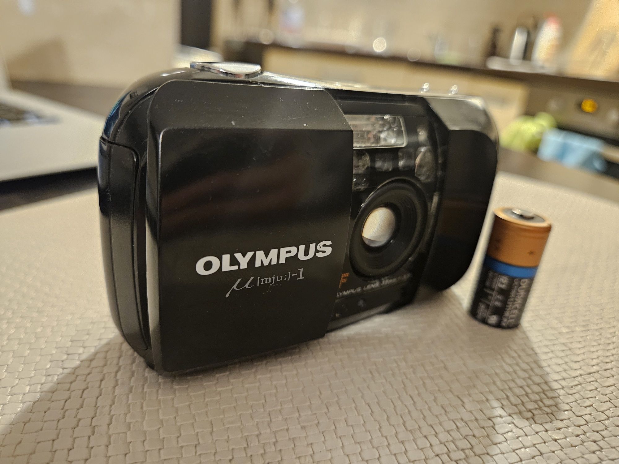 Aparat Olympus mju 1 analogowy
