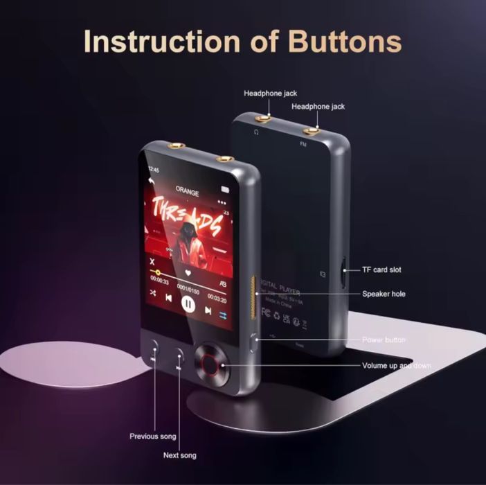 Неймовірний MP3-плеєр ємністю 128 ГБ