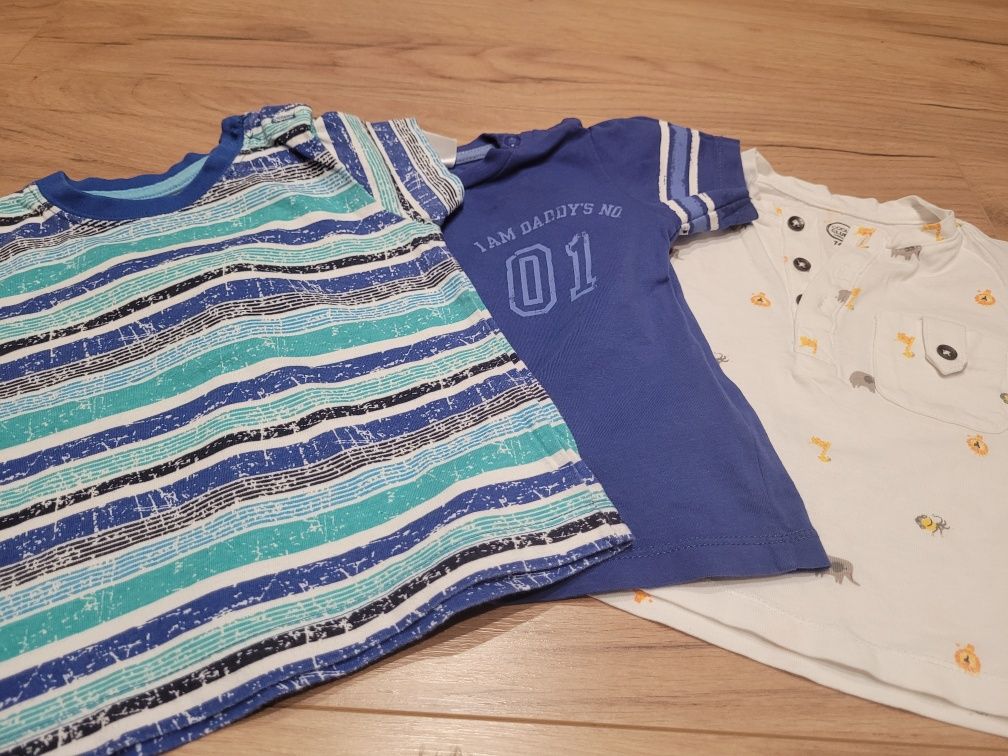 Koszulki 68 Smyk H&M