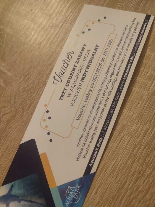 Voucher Aquapark Reda