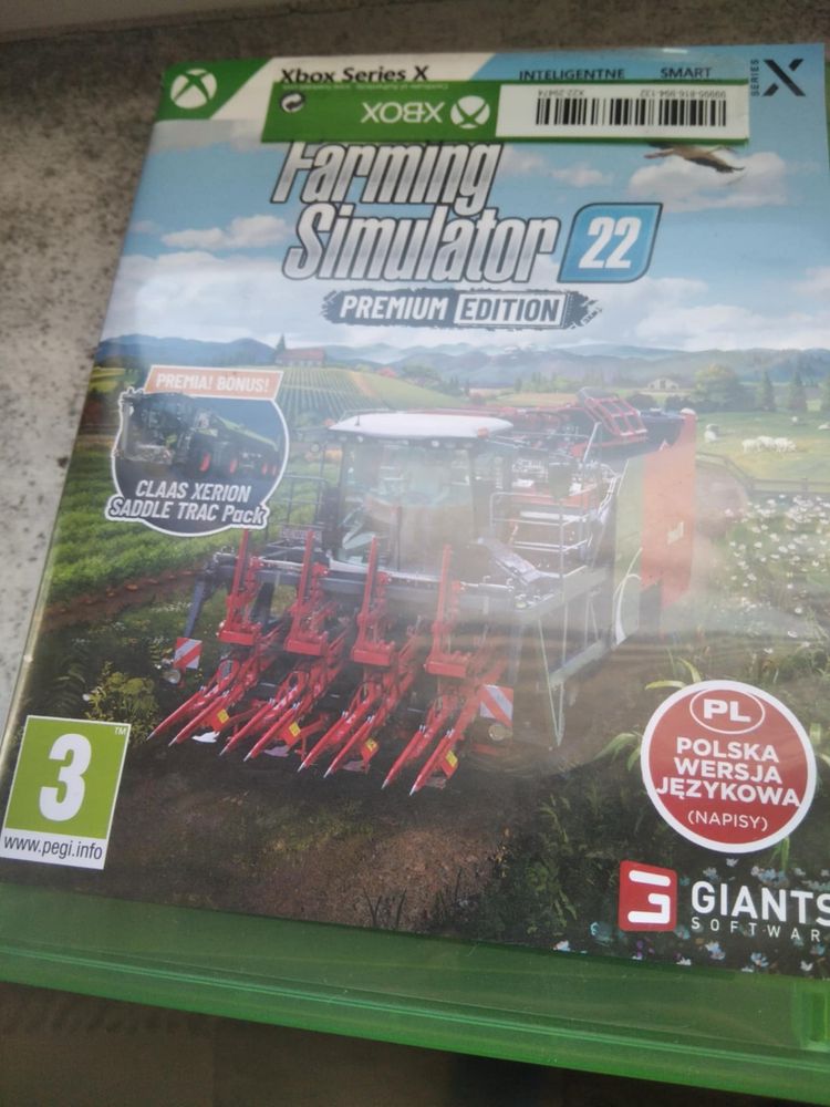 Farming Simulator 22 Premium Edition na konsole Xbox series S NOWA
