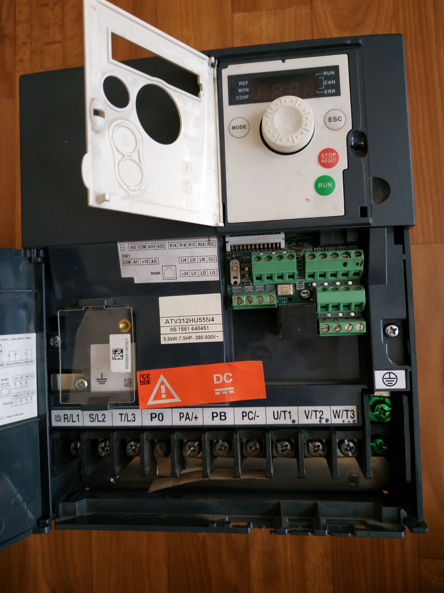 Частотный преобразователь 5,5 кВт 380-500 В 3Ф Schneider Electric ATV