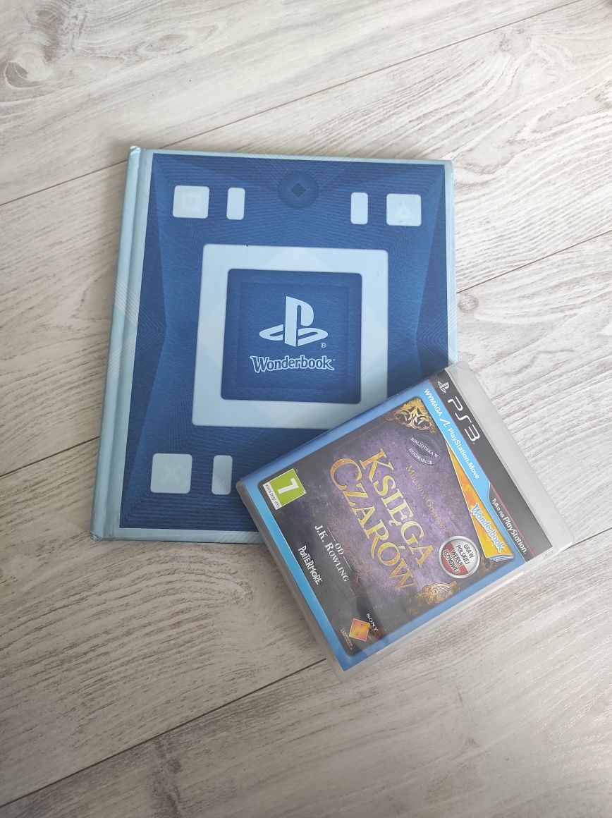 Gra PS3 + wonderbook książka czarów