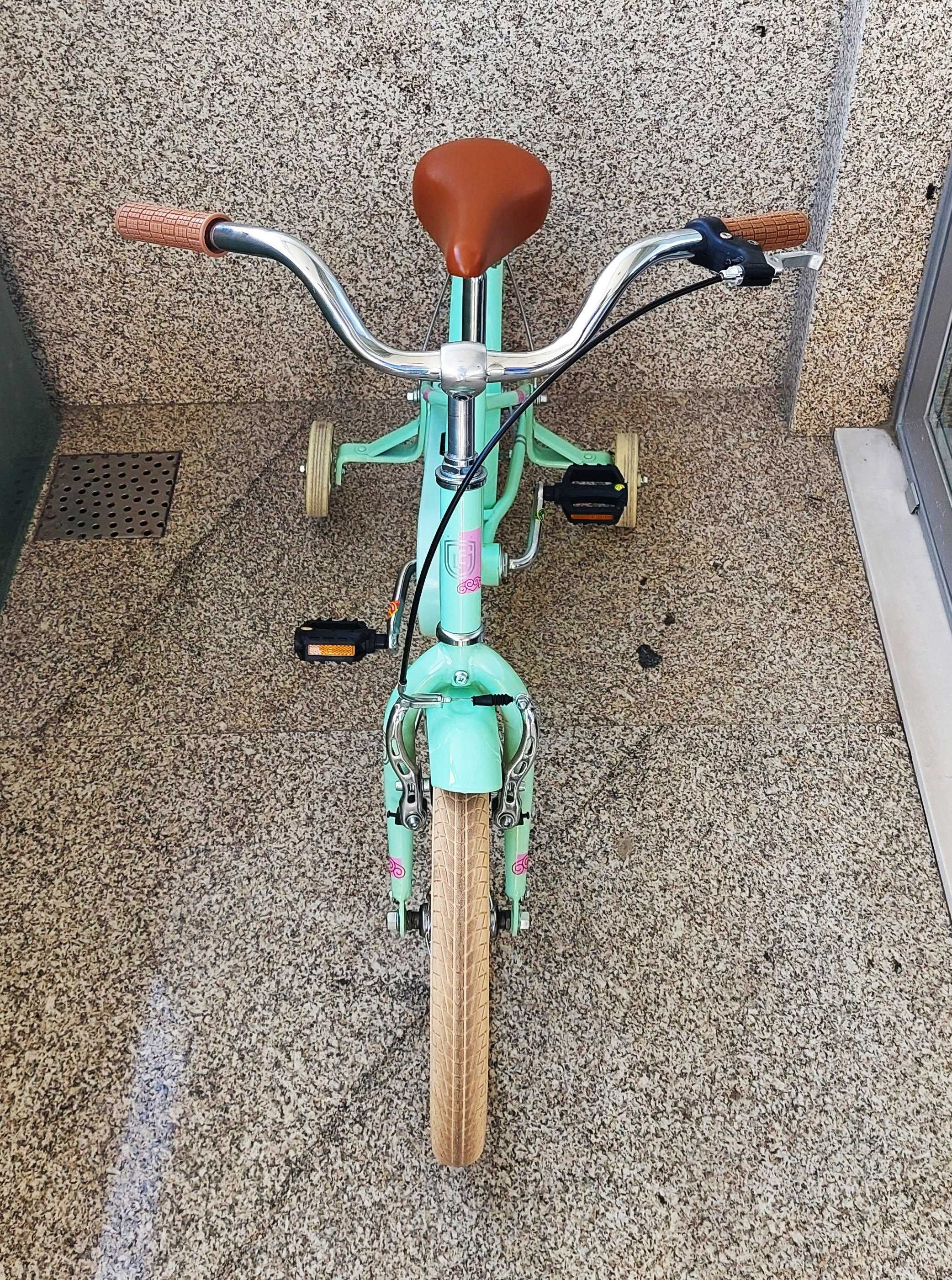 Bicicleta de criança com rodinhas LeGrand Annie 16" (COMO NOVA)