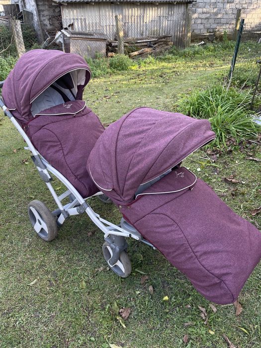 Коляска для двійнят Junama impulse