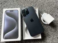 iPhone 15 Pro Max 1024GB 1TB Blue Titanium Granatowy Bat100% JAK NOWY