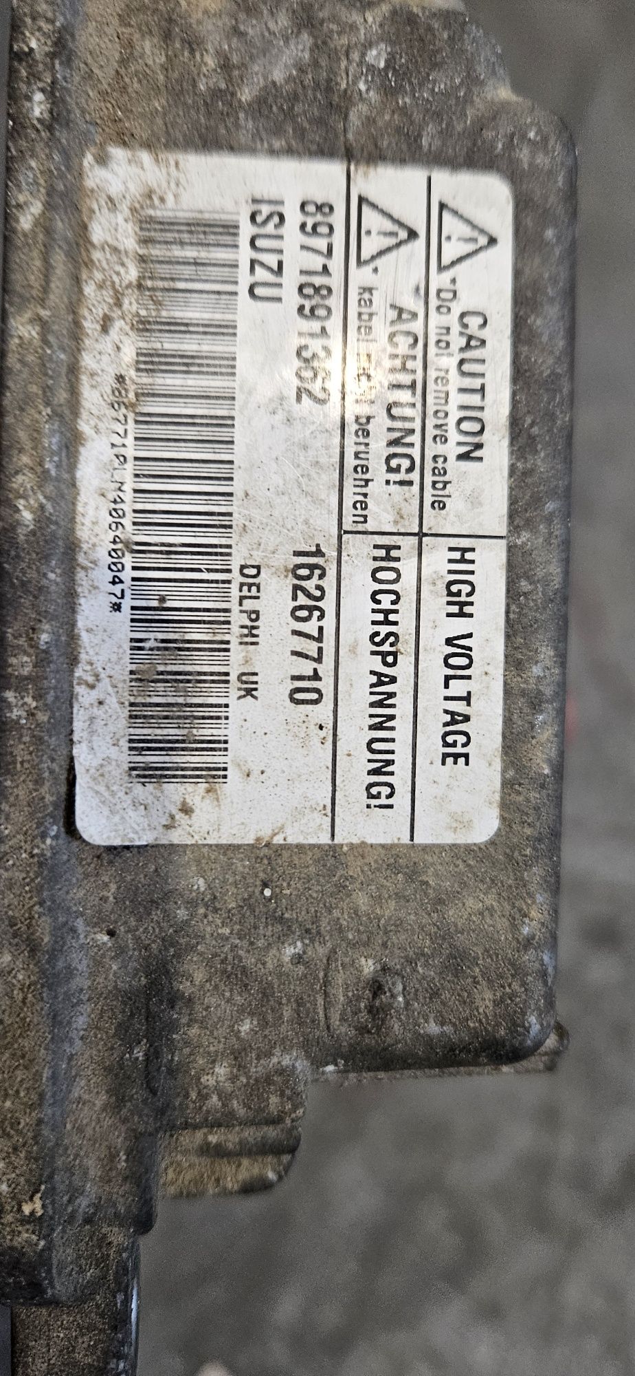 Sterownik pompy wtryskowej Opel 1.7 isuzu