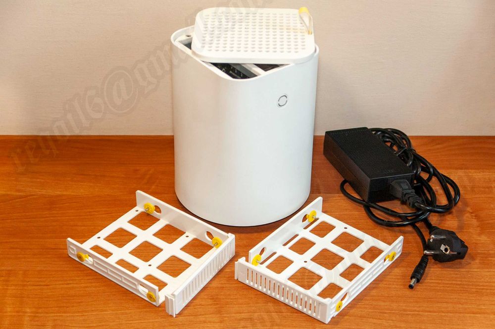 Aoostar R1 - 2 zatokowy NAS: N100 + 16GB ram.