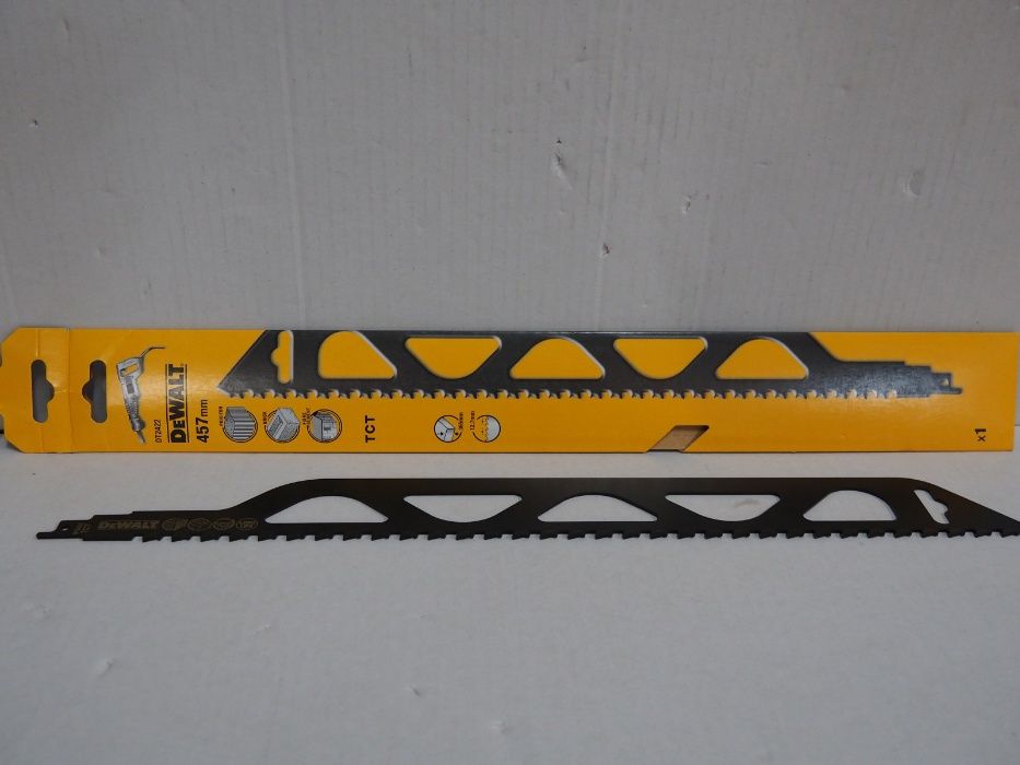 DEWALT DT 2422 noz brzeszczot pila lisi 457mm Poroton gazobeton cegła