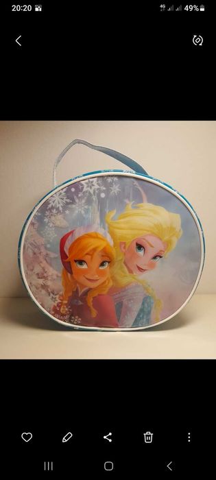 Mala de mão colorida Frozen