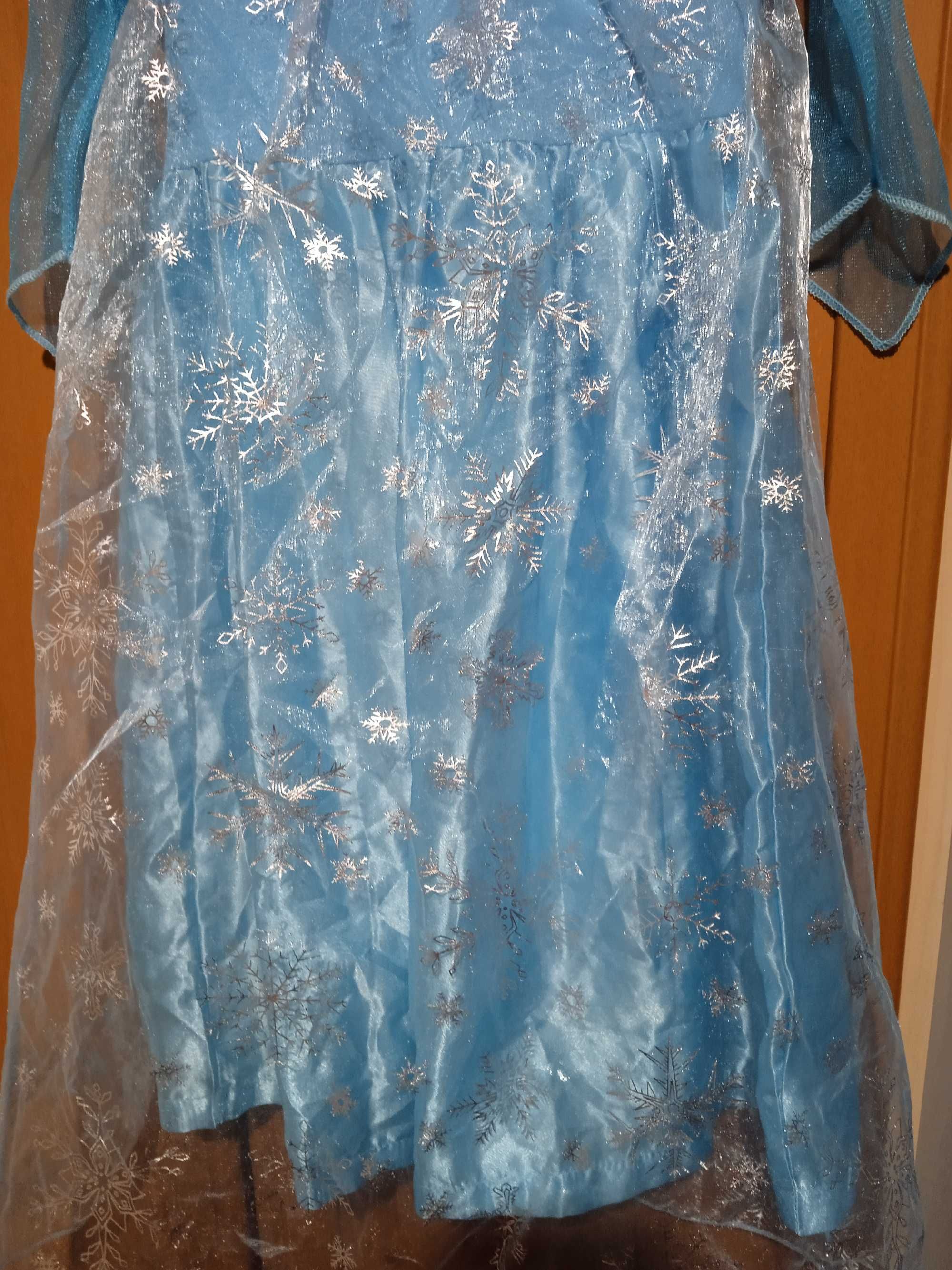 Холодное сердце Эльза костюм платье принцессы Эльзы снегурочки