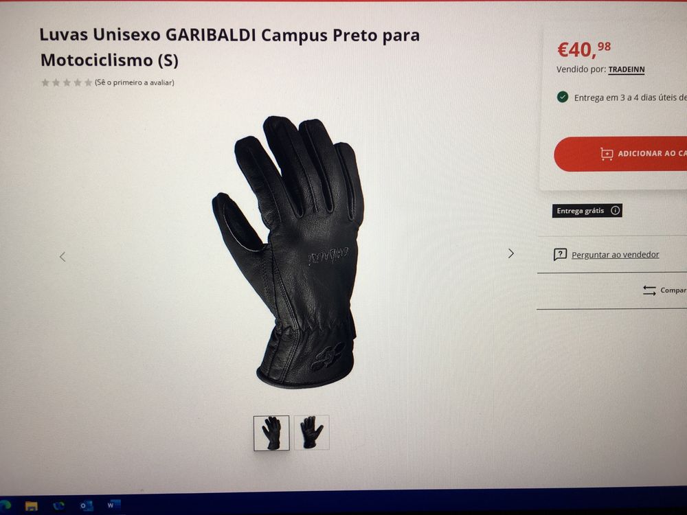 Luvas de mulher Garibaldi para Mota - NOVAS