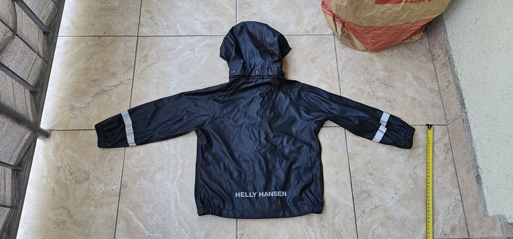 Helly Hansen dziecięca kurtka przeciwdeszczowa rozmiar 98 z kapturem