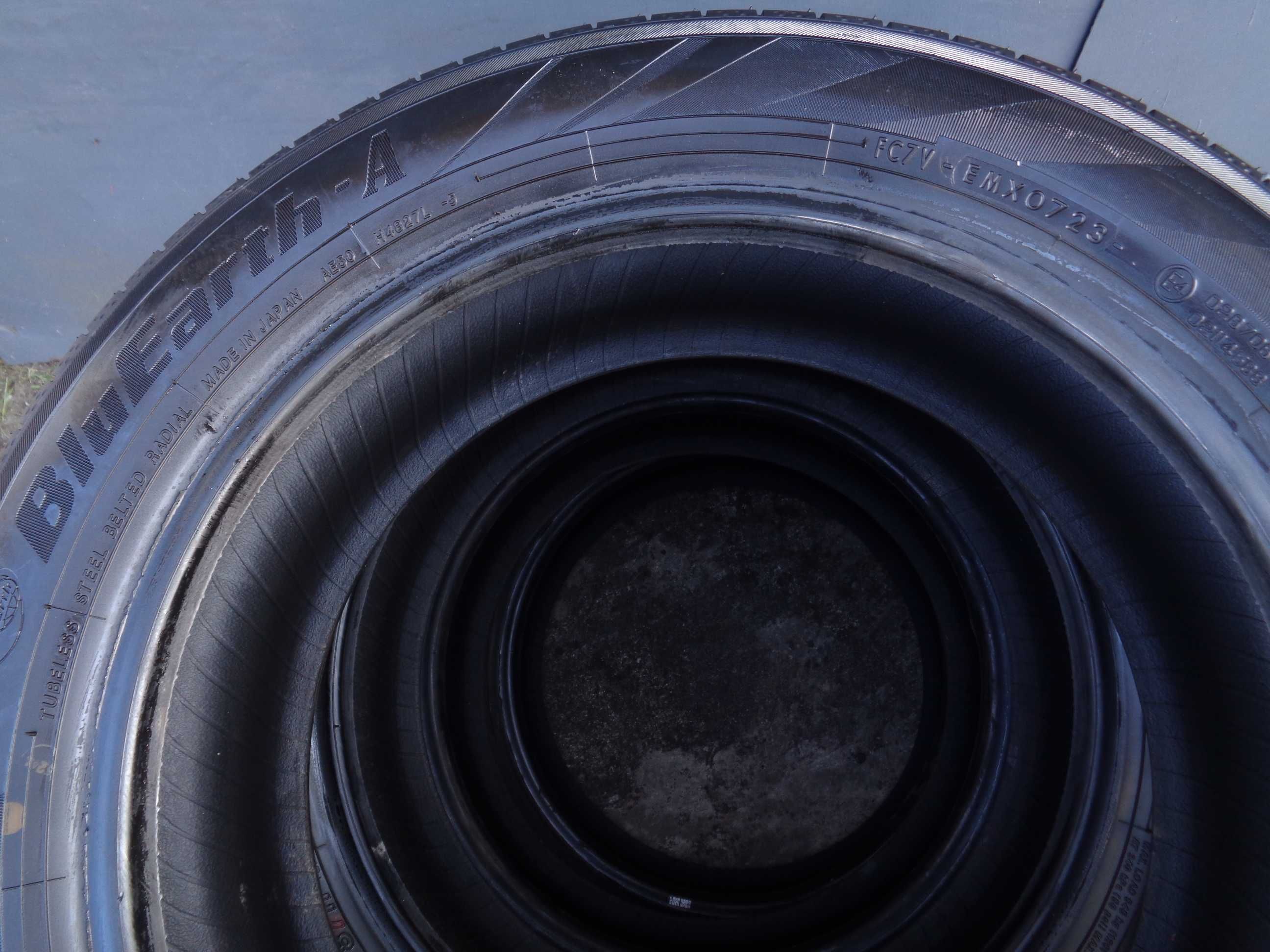 4x opony letnie Yokohama BluEarth-A 185/55R16 87H XL DEMO
