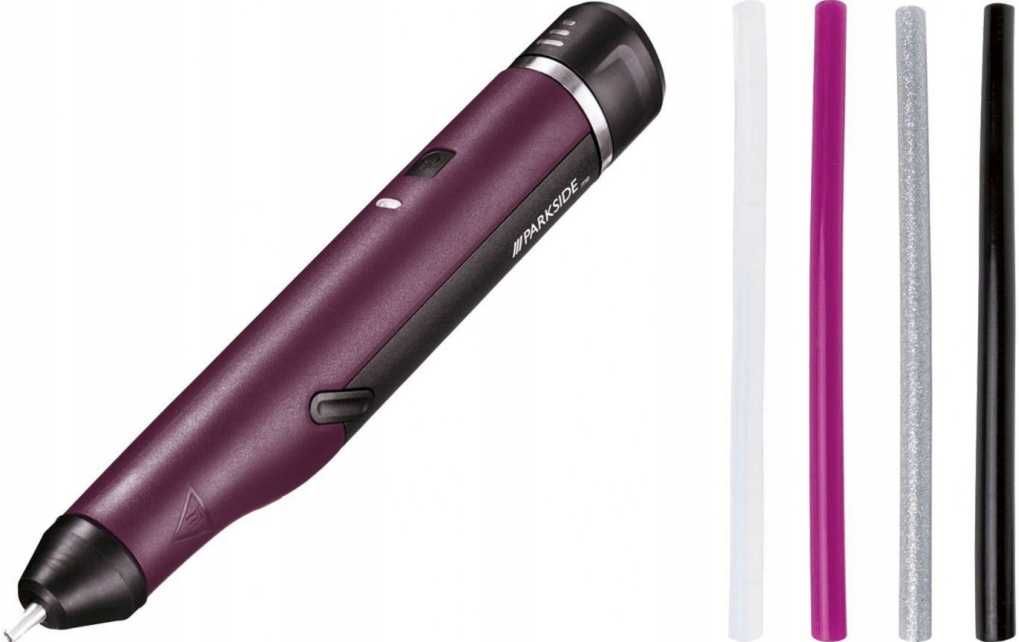 Akumulatorowy pistolet do klejenia na gorąco PMHSA 4 B2, 4 V