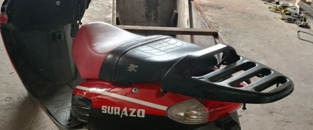 Bagażnik skuter chiński